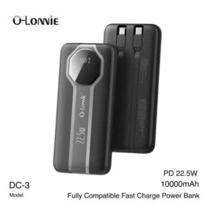 O-LONNIE DC3 10000mAh fast charging power bank