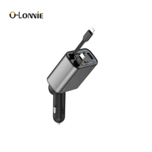 O-LONNIE SFC-19 4 in 1 retractable car charger